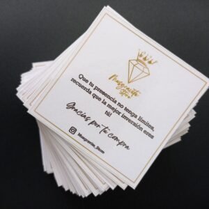 Tarjetas de Agradecimiento