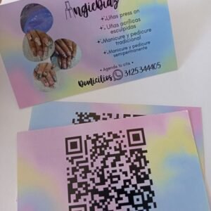 Tarjeta de Presentación Brillantes (1000 Unidades)